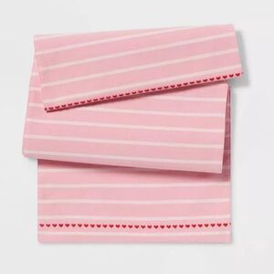 Valentine’s Striped Table Runner